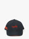 Navy Orange Stitchin