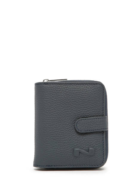 Portefeuille Original N Cuir Nathan baume Bleu original n 100253N