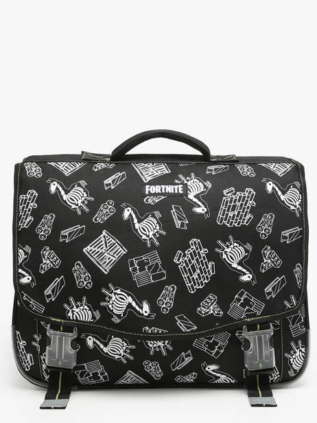 Cartable 2 Compartiments Fortnite Gris gamer 23OZ203S