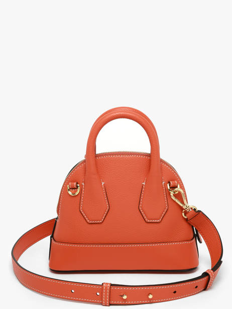 Sac Bandoulière Belleville Cuir Lancel Orange belleville A13735 vue secondaire 4