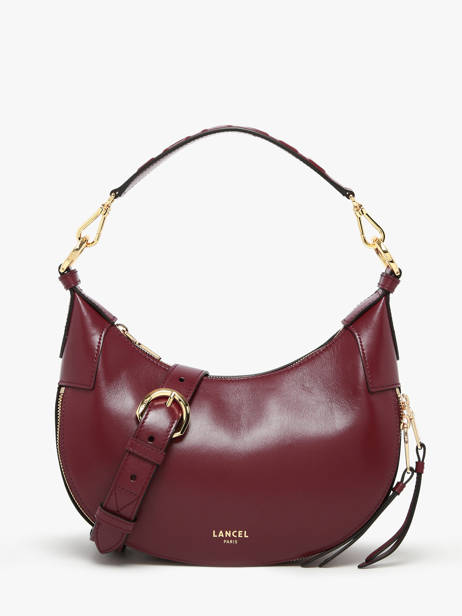 Sac Bandoulière Origami Cuir Lancel Rouge origami A13313