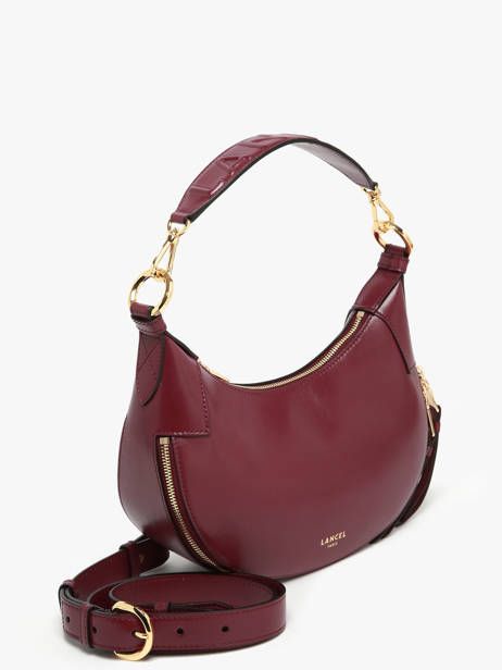 Sac Bandoulière Origami Cuir Lancel Rouge origami A13313 vue secondaire 2