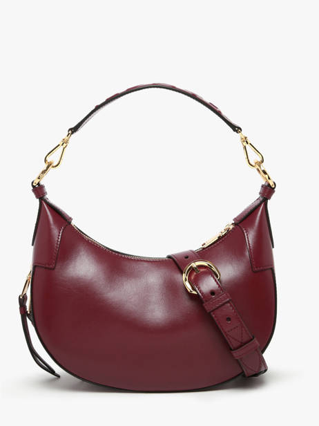 Sac Bandoulière Origami Cuir Lancel Rouge origami A13313 vue secondaire 4