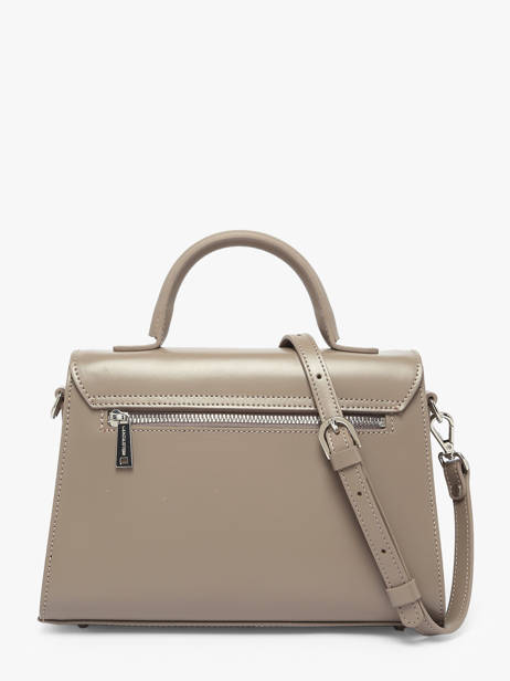 Sac Bandoulière M Suave Cuir Lancaster Beige suave even 17 vue secondaire 3