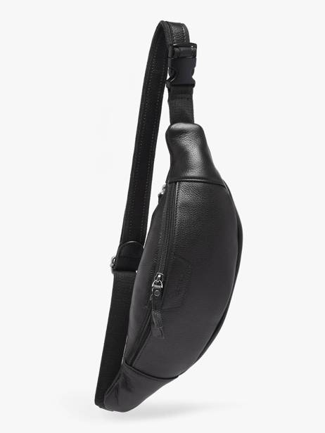 Sac Banane Flandres Cuir Etrier Noir flandres EFLA735M vue secondaire 3