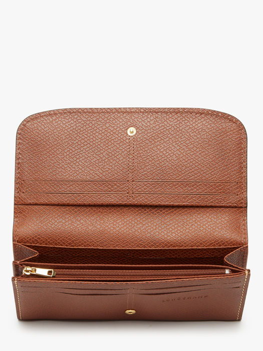 Longchamp Epure Portefeuilles Marron