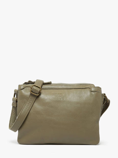 Sac Bandoulière Cow Cuir Basilic pepper Vert cow BCOW83