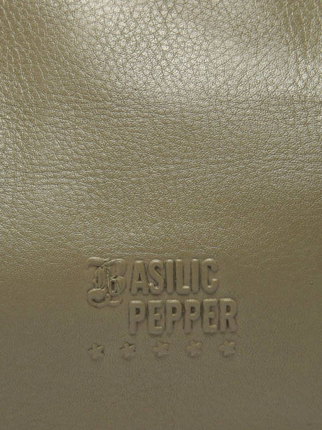 Sac Bandoulière Cow Cuir Basilic pepper Vert cow BCOW83 vue secondaire 5