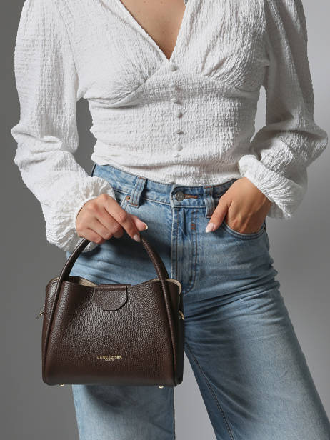 Sac à Main Ida Double Cuir Lancaster Marron ida double 83 vue secondaire 1