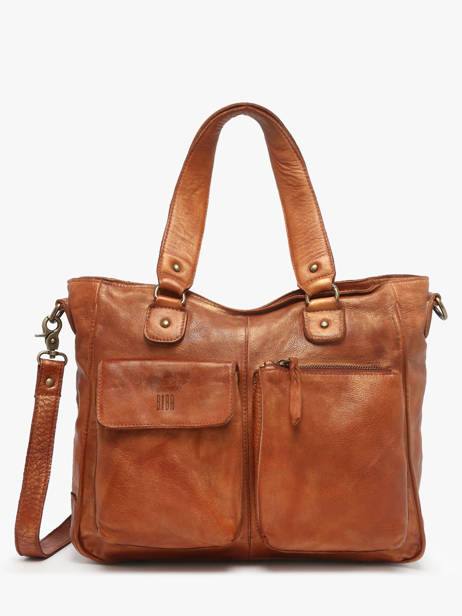 Sac Porté épaule Heritage Cuir Biba Marron heritage KEO2L