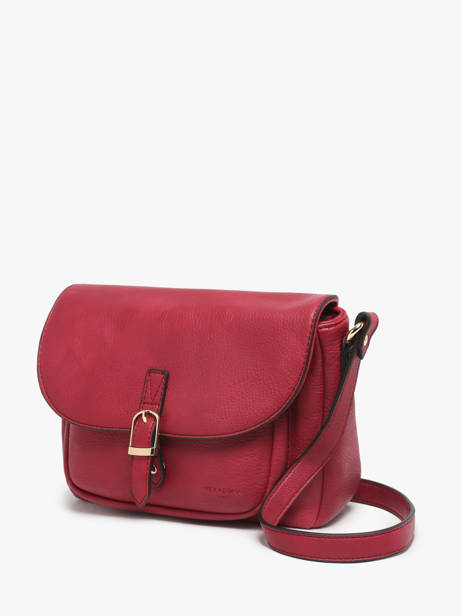 Sac Bandoulière Toscane Hexagona Rouge toscane 579734 vue secondaire 2