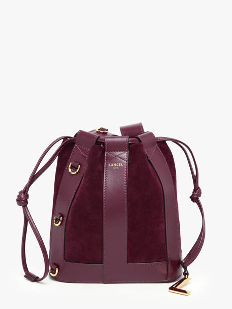 Sac Seau S Elles Cuir Lancel Rouge elles A13359