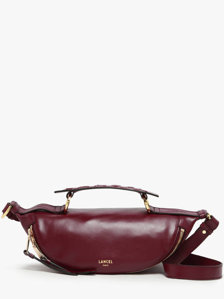Sac Bandoulière S Origami Cuir Lancel Rouge origami A12527
