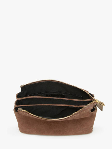 Sac Bandoulière Velvet Caviar Milano Marron velvet caviar VC24117 vue secondaire 3