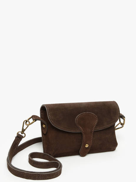Sac Bandoulière Velvet Milano Marron velvet VE260612 vue secondaire 2