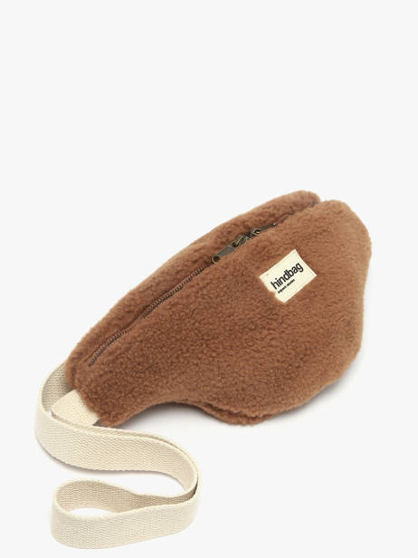 Sac Banane Hindbag Marron teddy TE vue secondaire 2