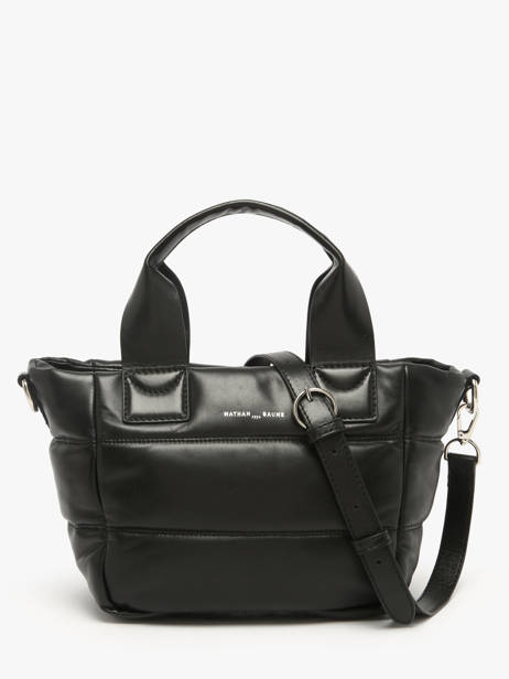 Sac Porté Main Hofn North Cuir Nathan baume Noir north 2 vue secondaire 4