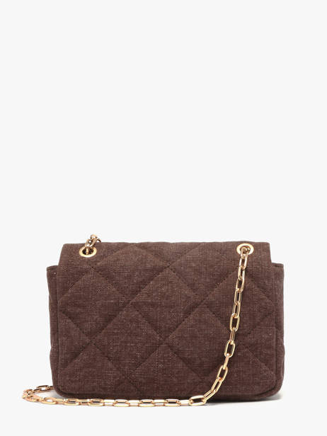 Sac Bandoulière Moon Lin Vanessa bruno Marron moon 70V40533 vue secondaire 4