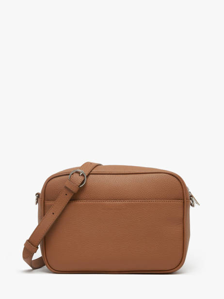 Sac Bandoulière N City Louvain Cuir Nathan baume Marron n city 7 vue secondaire 4