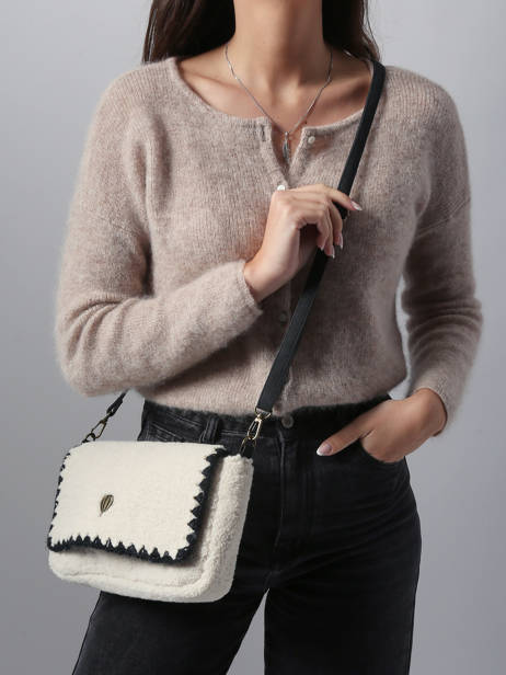Sac Bandoulière Winter Polyester Le voyage en panier Beige winter AHP288 vue secondaire 1