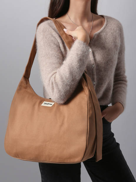 Sac Bandoulière Best Seller Hindbag Marron best seller CLAIRE vue secondaire 1