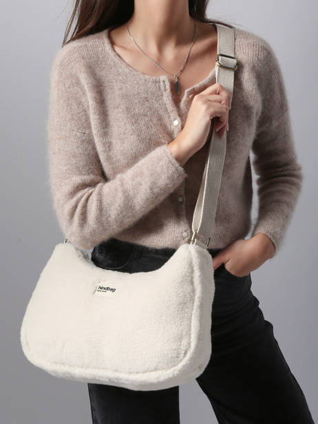 Sac Bandoulière Teddy Hindbag Blanc teddy TE vue secondaire 1