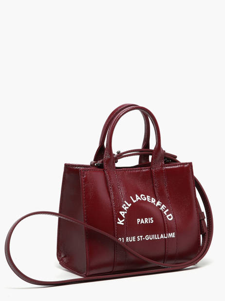Sac Bandoulière Rsg Polyester Karl lagerfeld Violet rsg A4W50015 vue secondaire 2