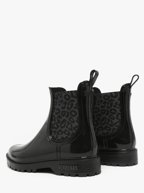 Bottes De Pluie Verbenas Noir women 60020988 vue secondaire 2