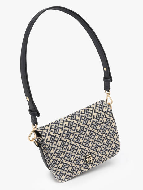 Sac Porté épaule Th Jacquard Polyurethane Tommy hilfiger Bleu th jacquard AW17447 vue secondaire 2