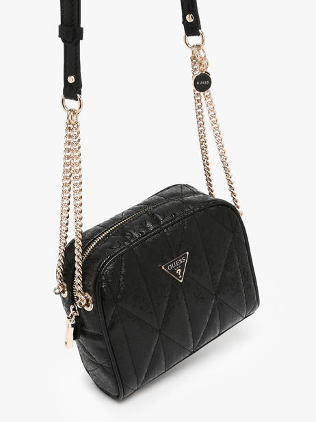 Sac Bandoulière Aldina Guess Noir aldina G9663140 vue secondaire 2