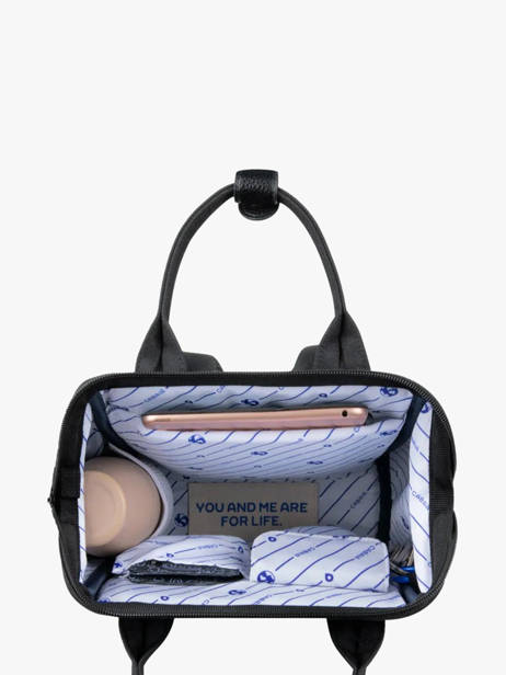 Sac à Dos 1 Compartiment Cabaia Marron adventurer XS vue secondaire 3