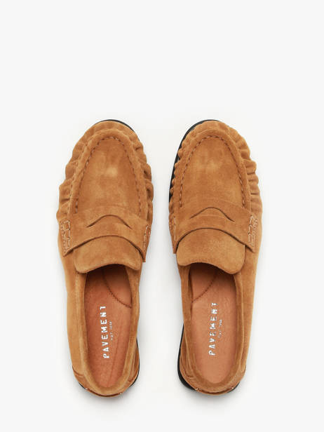 Mocassins En Cuir Pavement Marron accessoires 2 vue secondaire 3