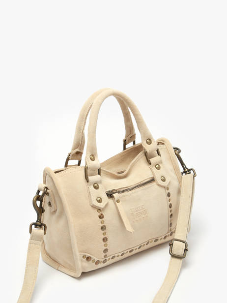 Sac Bandoulière Houston Cuir Basilic pepper Beige houston BHOU72 vue secondaire 2