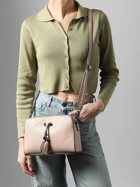 Sac Bandouliere Caviar Cuir Milano Beige caviar CA21101 vue secondaire 1