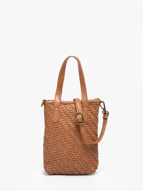 Sac Bandoulière Tresse Miniprix Marron tresse 6683 vue secondaire 3