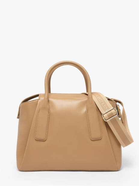 Sac Porté Main Th Essential Polyester Tommy hilfiger Marron th essential AW18532 vue secondaire 4