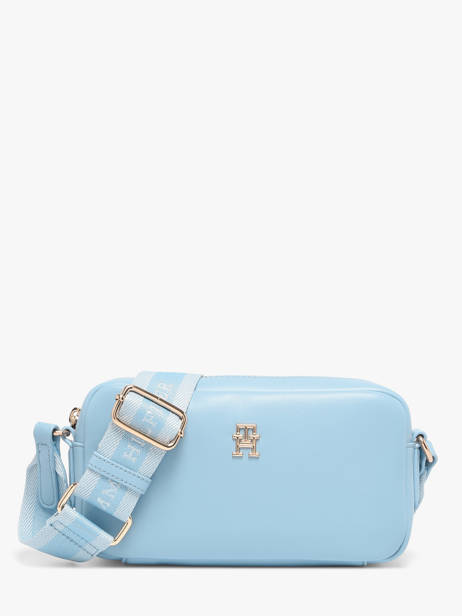 Sac Bandoulière Th Essential Polyurethane Tommy hilfiger Bleu th essential AW18370
