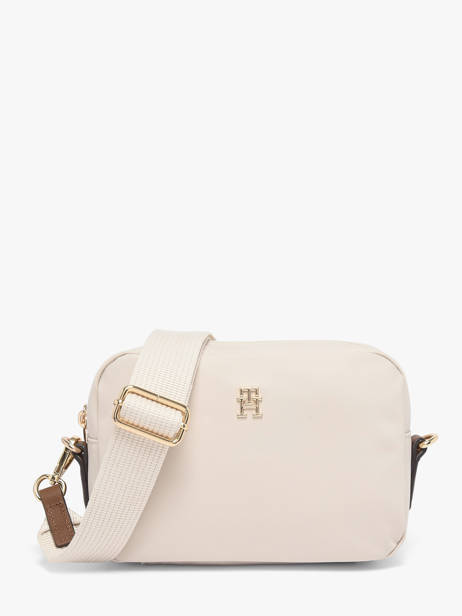 Sac Bandoulière Popette Nylon Tommy hilfiger Blanc popette AW17704