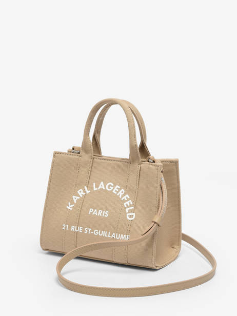 Sac Bandoulière Rsg Coton Karl lagerfeld Beige rsg A1W50118 vue secondaire 2