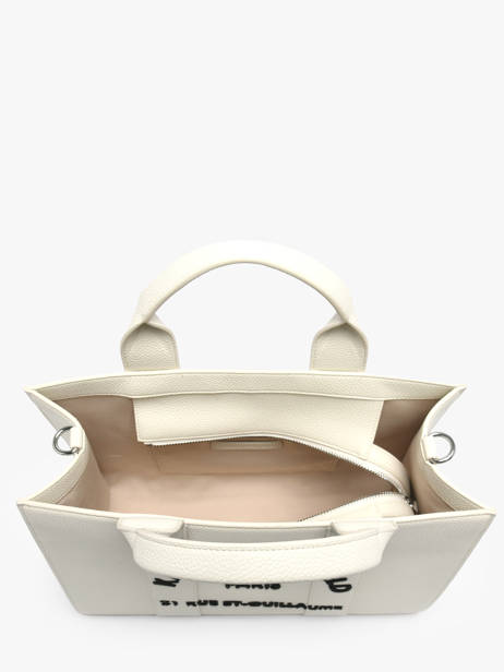 Sac Porté Main Rsg Cuir Karl lagerfeld Blanc rsg B1W30041 vue secondaire 3