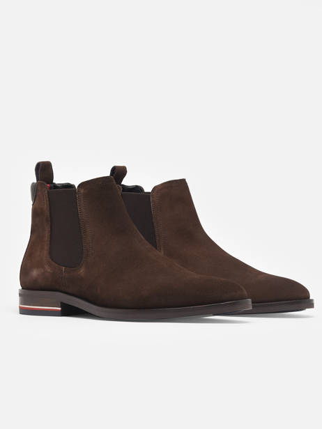 Chelsea Boots En Cuir En Cuir Tommy hilfiger men 4175GT6 vue secondaire 2