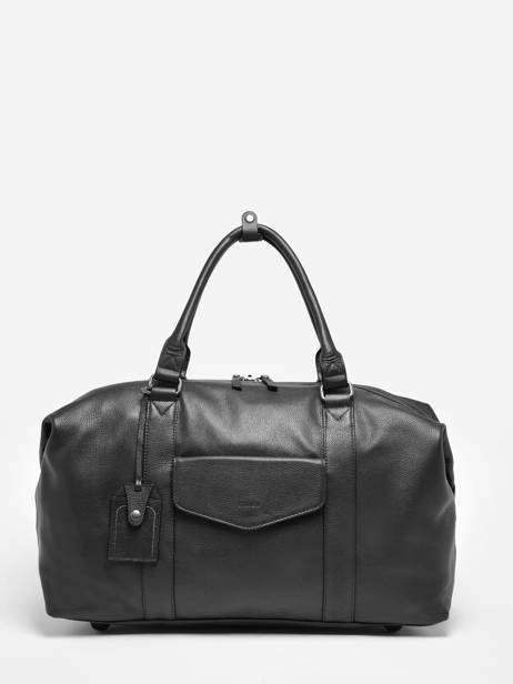 Sac De Voyage Cabine Flandres Cuir Etrier Noir flandres EFLA9910 vue secondaire 2